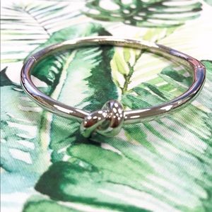 Kate Spade Knot Bracelet Silver